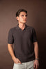 Knitted Polo - Brun