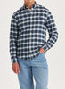 Soft Twill Tartan Shirt - Blue