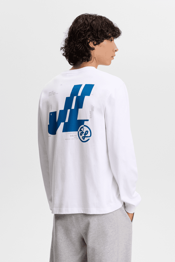 Parcie Lopngsleeve Tee - White