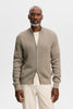 Alexis Full Zip Cardigan - Green