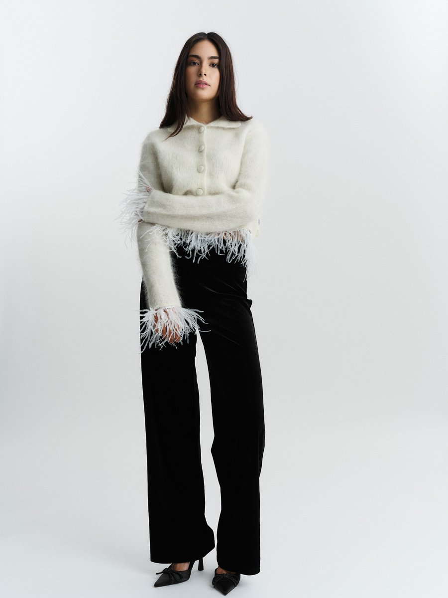 Chay Chunky Jacket Bright White