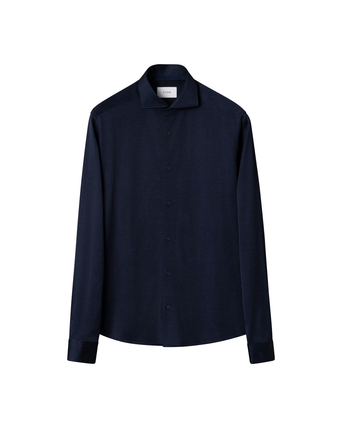 Filo De Scozia Jersey Shirt - Navy