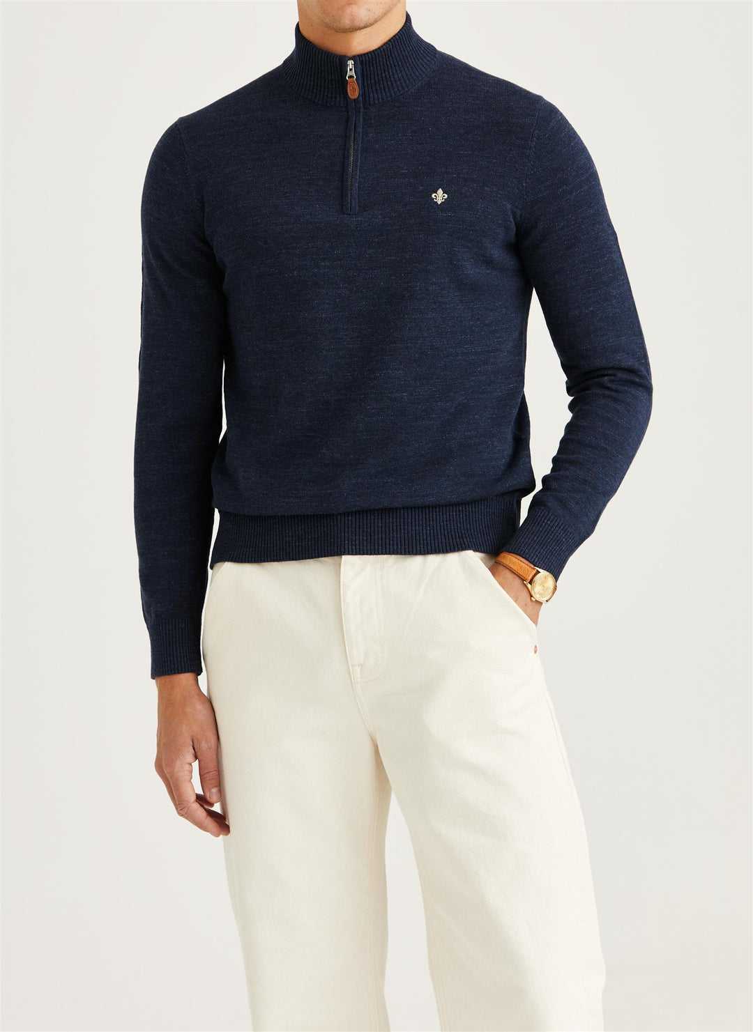 Randall Half Zip - Navy