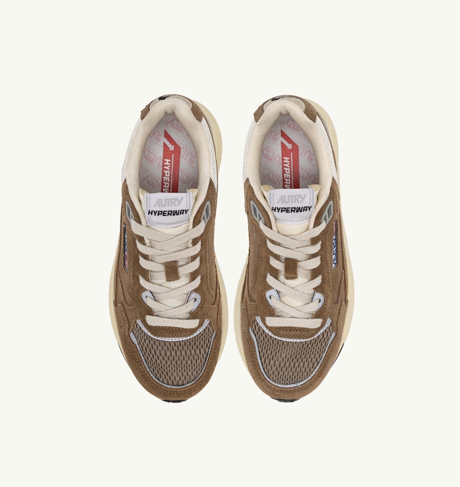 Hyperway Low Woman - Suede/ Mesh Cigar/Silver