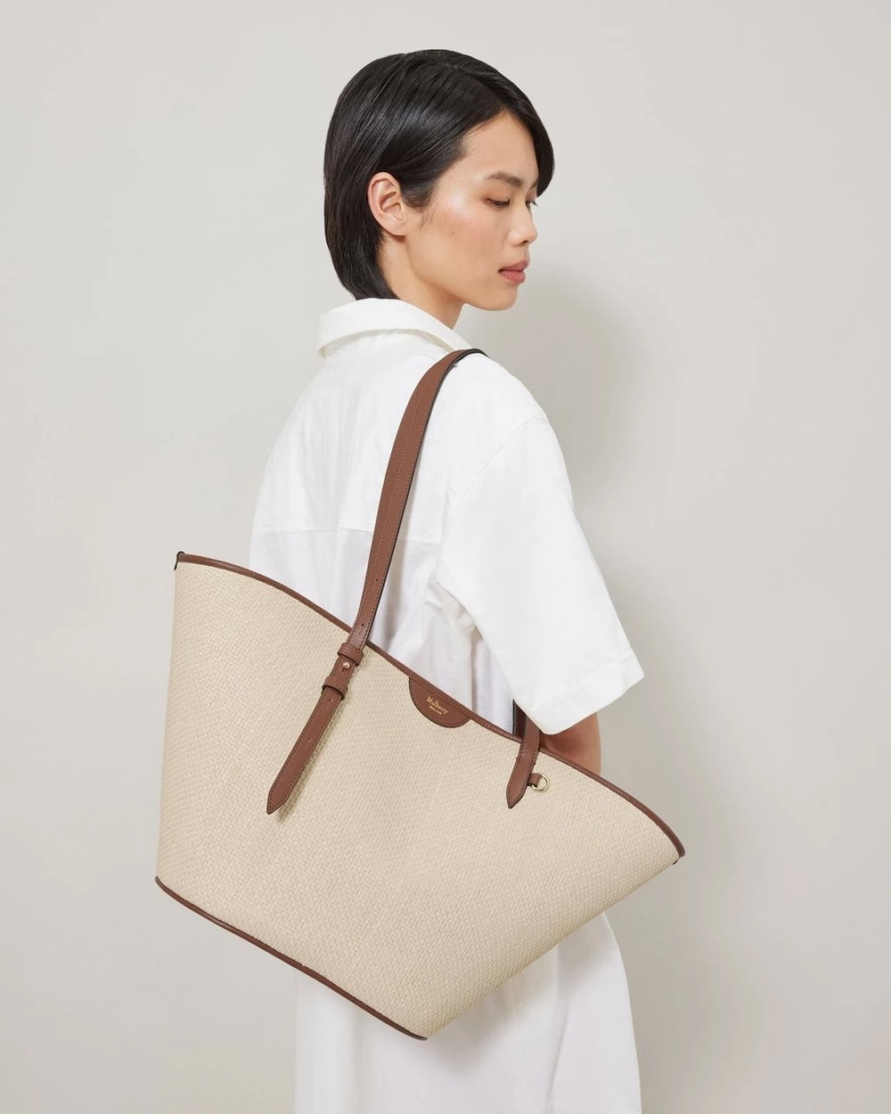Basket Tote Oak
