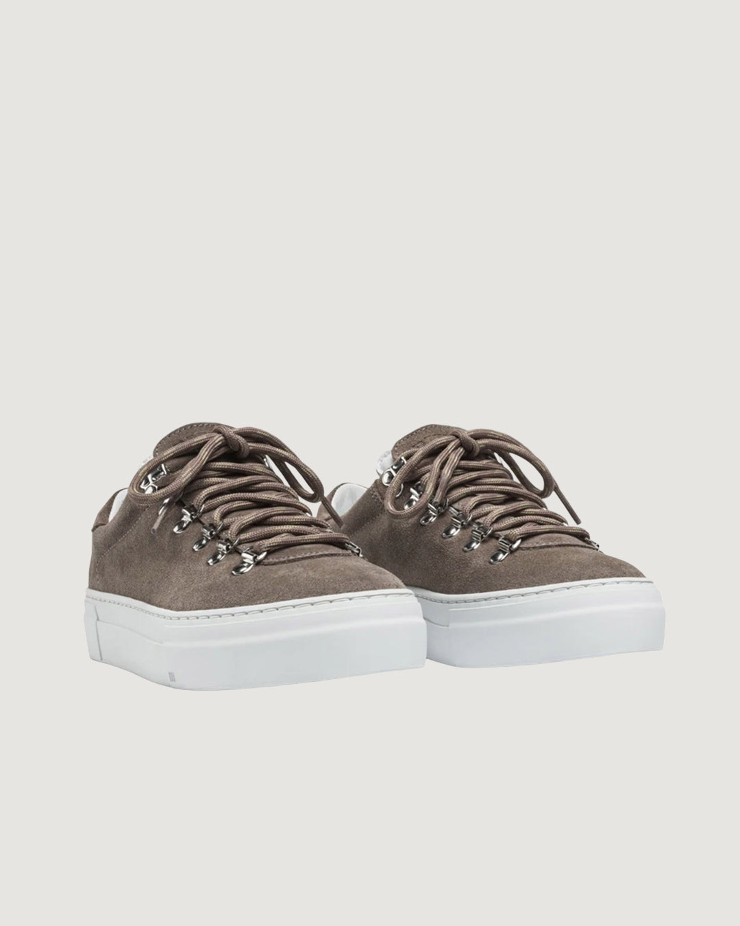 W Marsotica Low Platform Light Fallow Suede