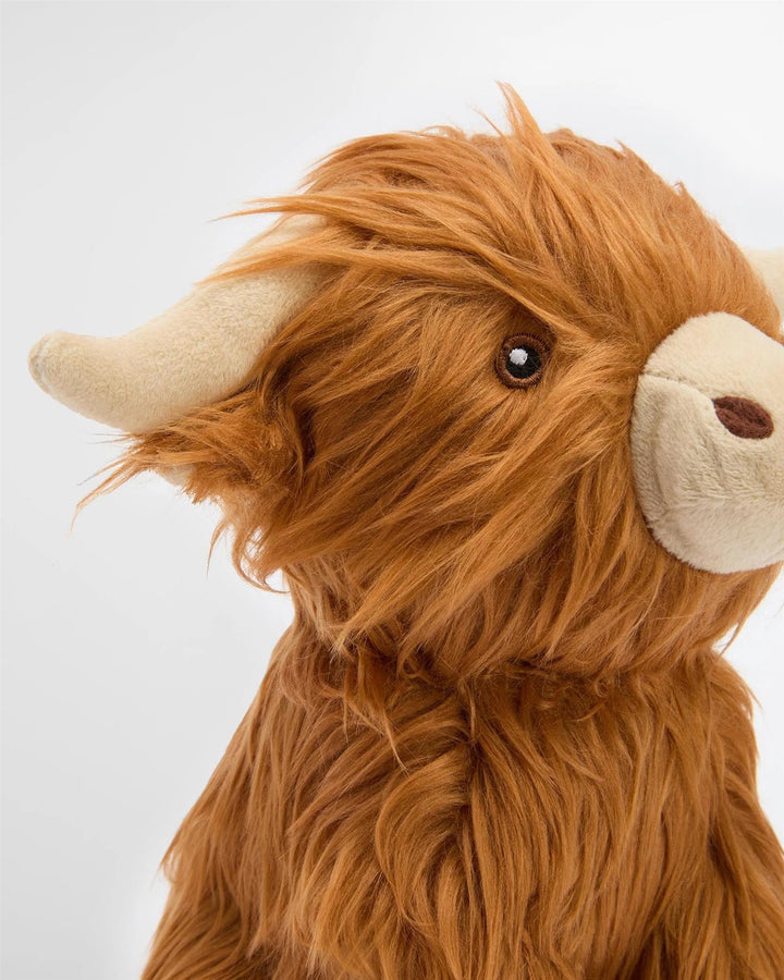 Barbour Dog Highland Cow Toy
