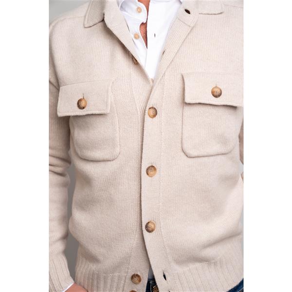 Cardigan Buttons - Beige
