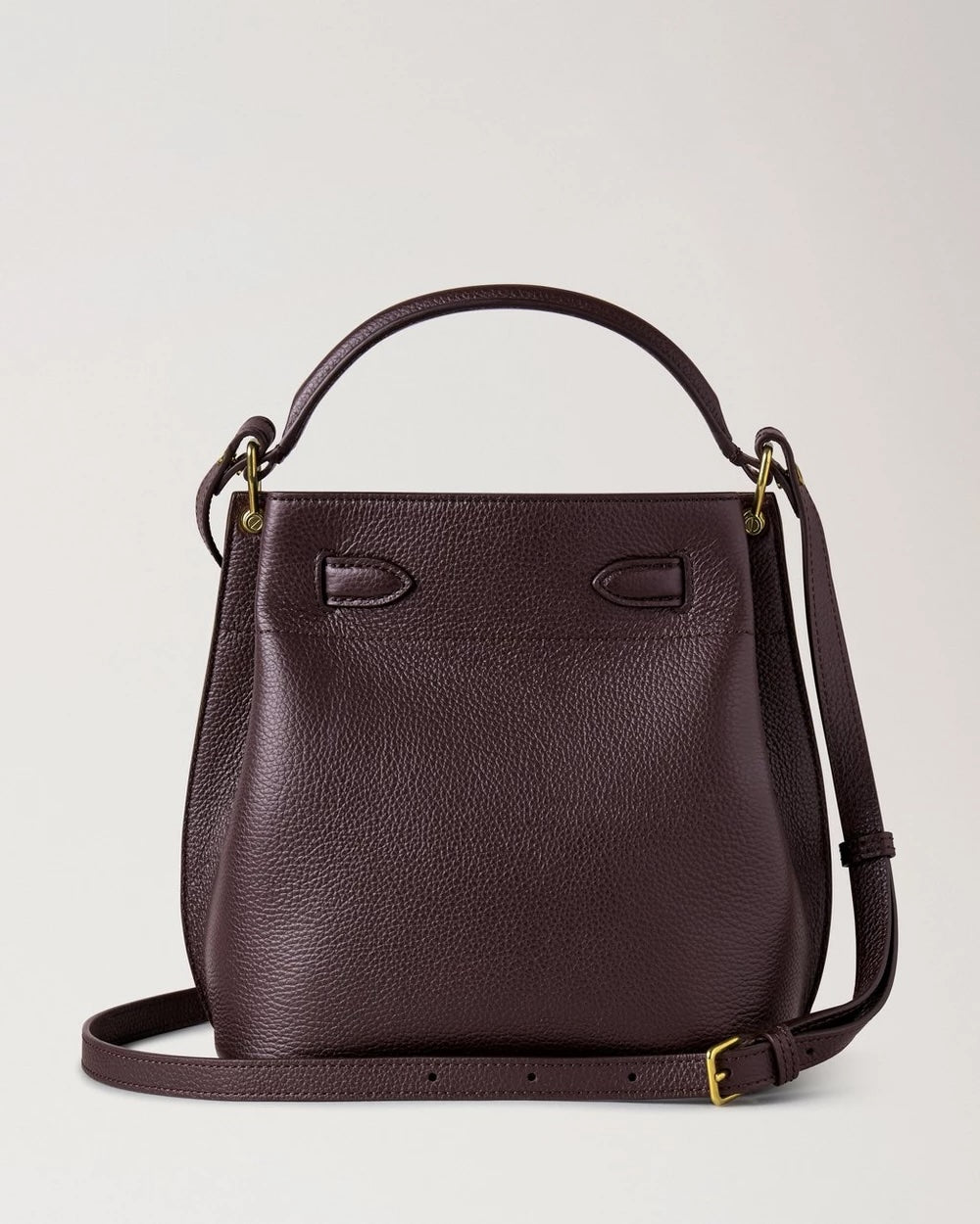 Islington Bucket - Ebony Small Classic Grain