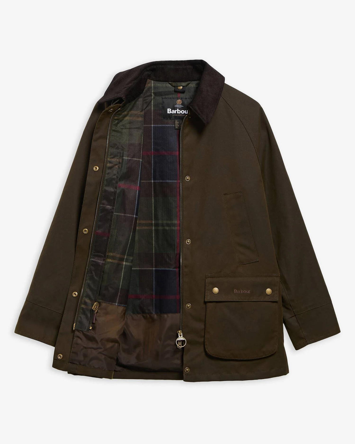 Acorn Waxed Jacket - Olive