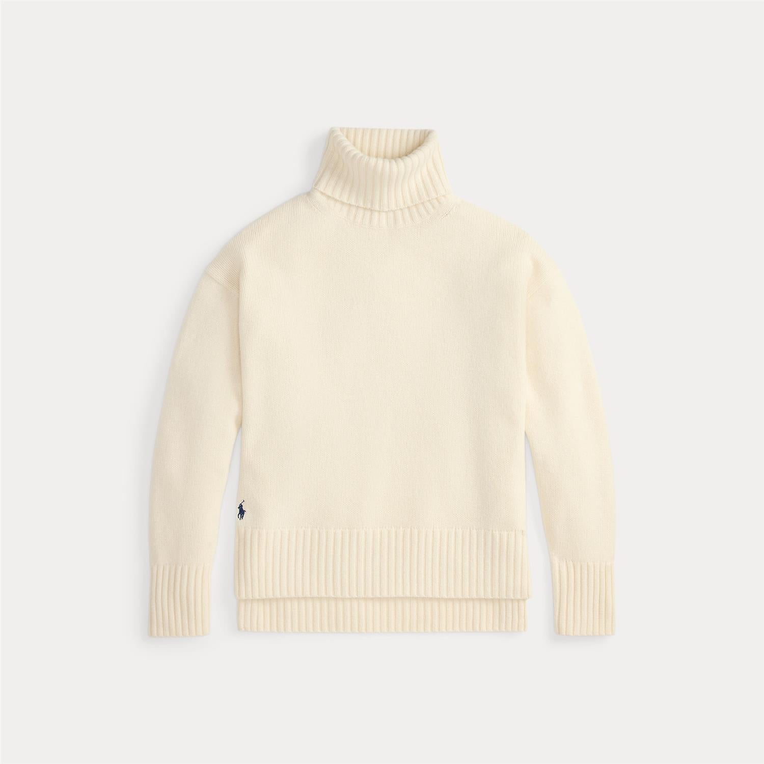 T NECK-CLASSIC-LONG SLEEVE-PULLOVER