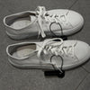 Loria Low Platform White deer nappa