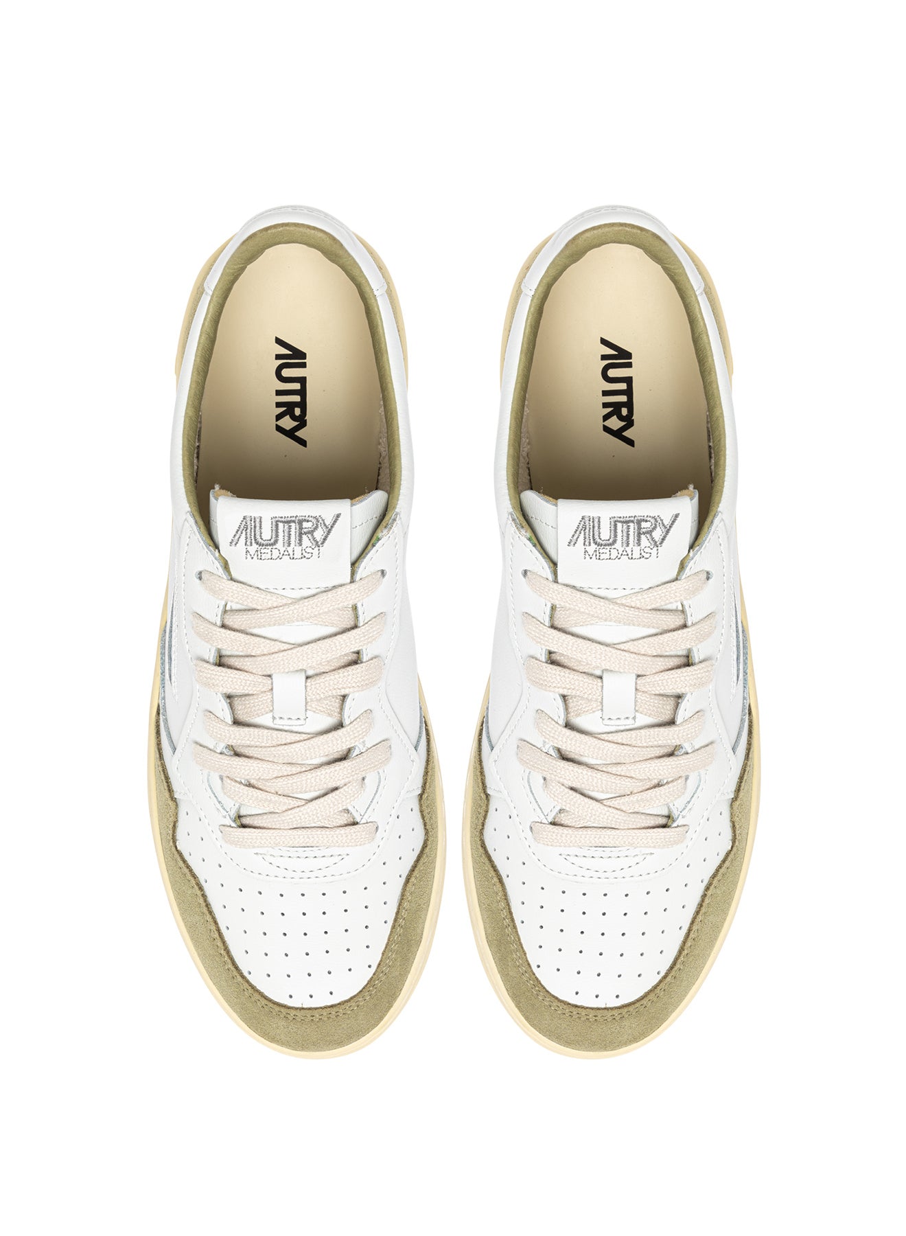 Medalist low Soflea/Wht/greygn