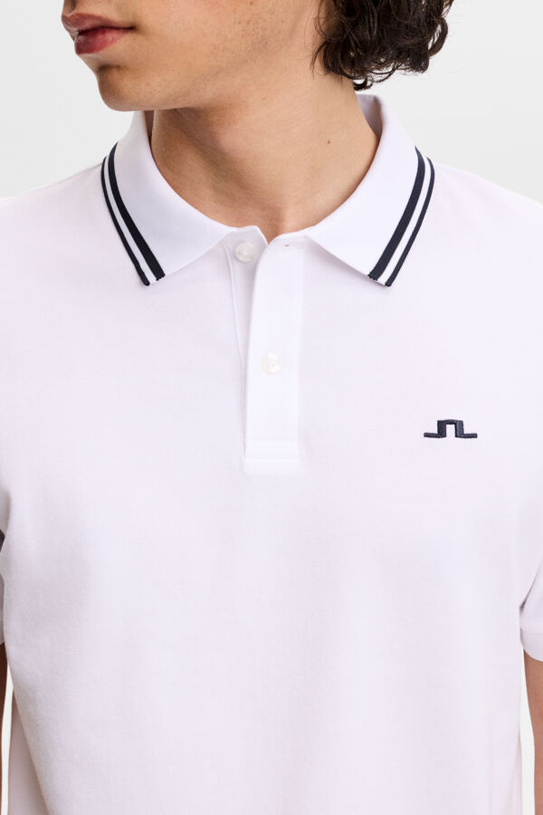 Joey Tipping Polo - White