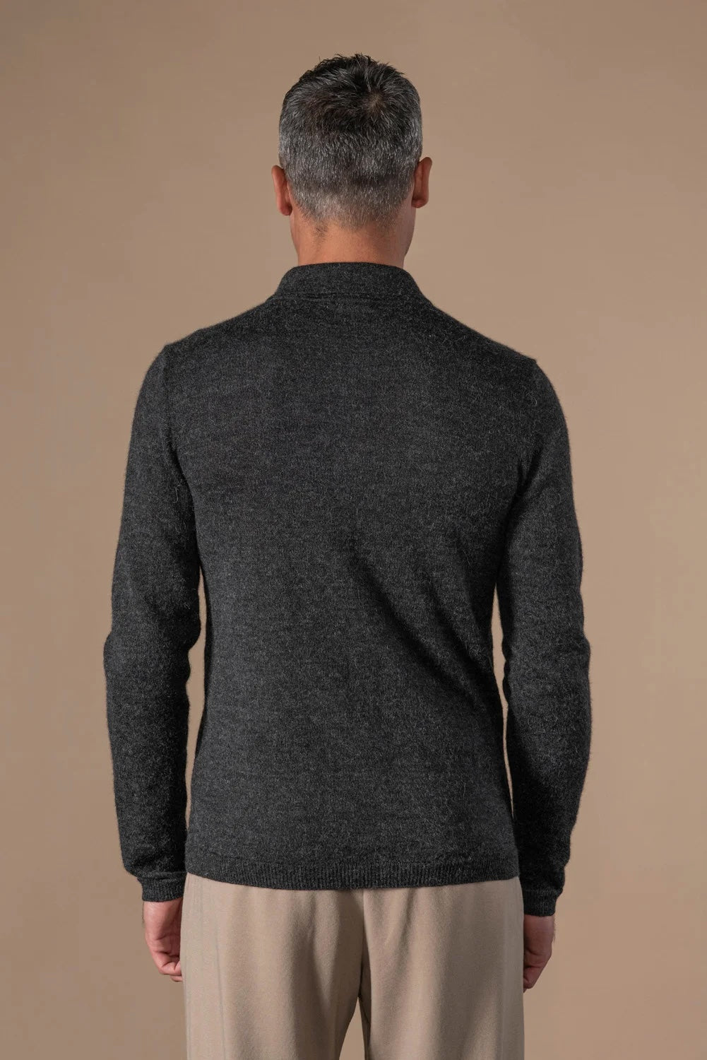 Polo Baby Alpaca - Grey