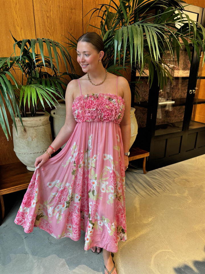 ORGANZA STRAP DRESS
