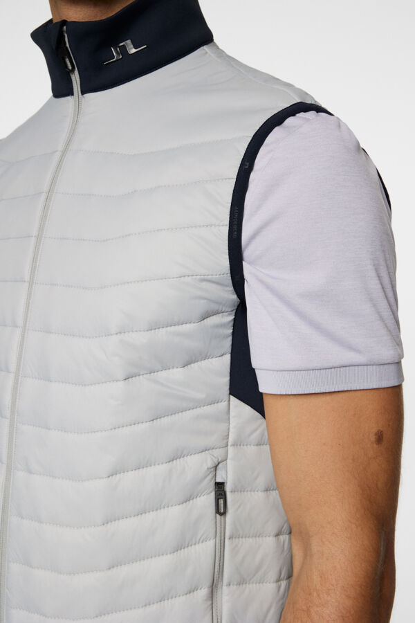 Holden Quilt Hybrid Vest - Grey