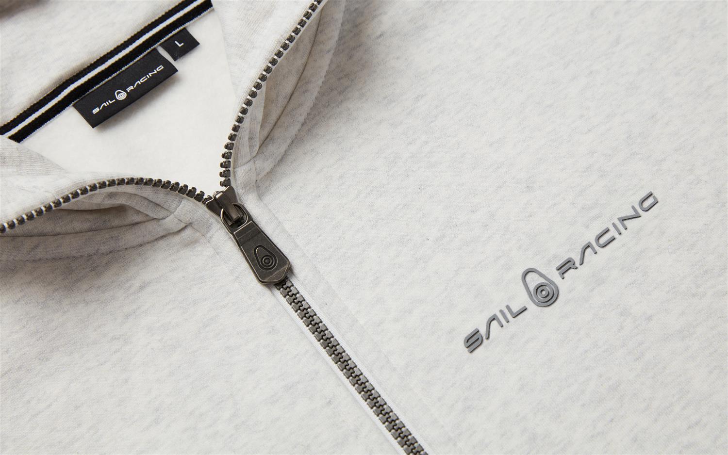 Bowman Logo ZIp Hood - Grey