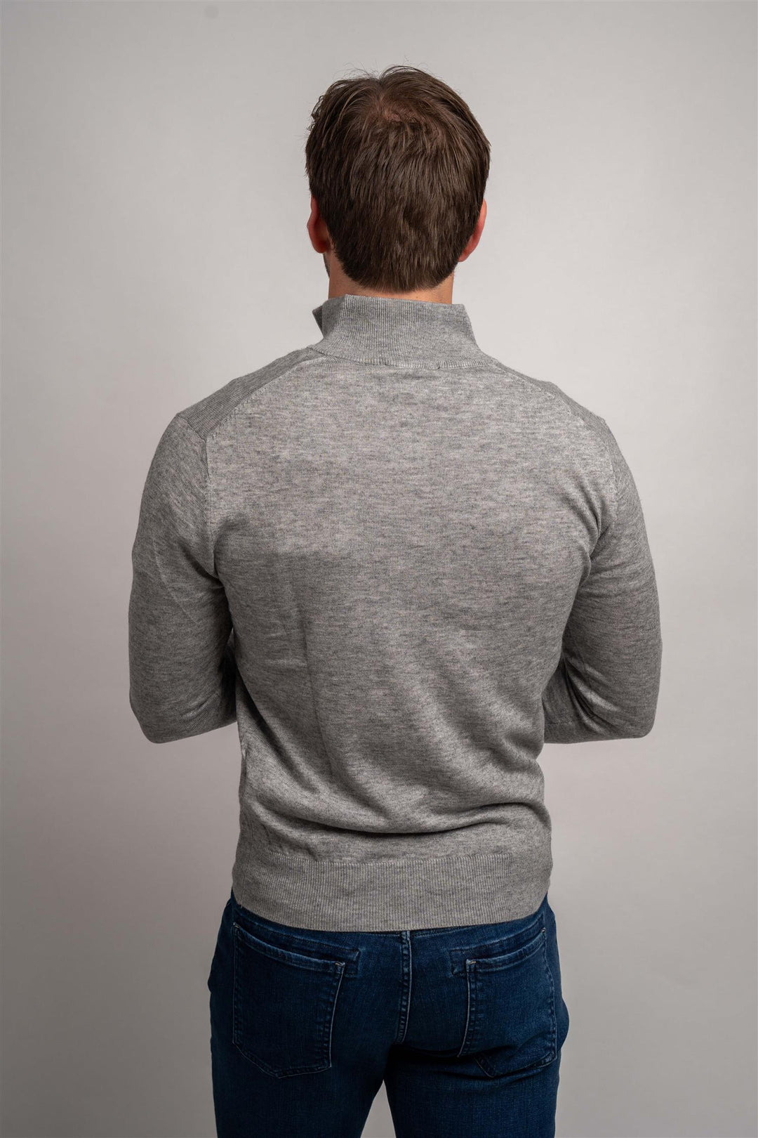 Half Zip - Grey