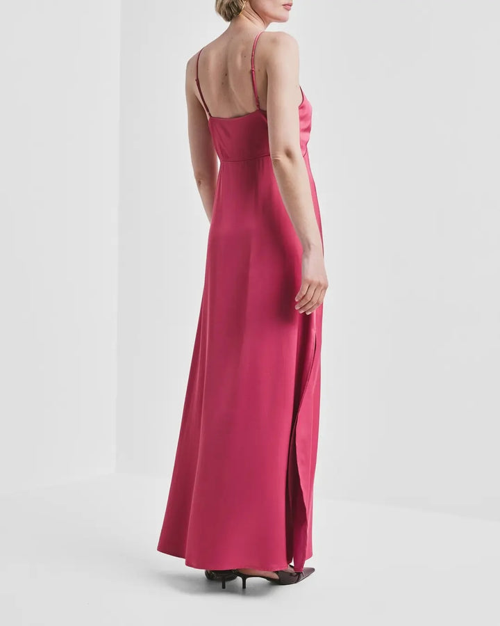 Satin Strap Dress