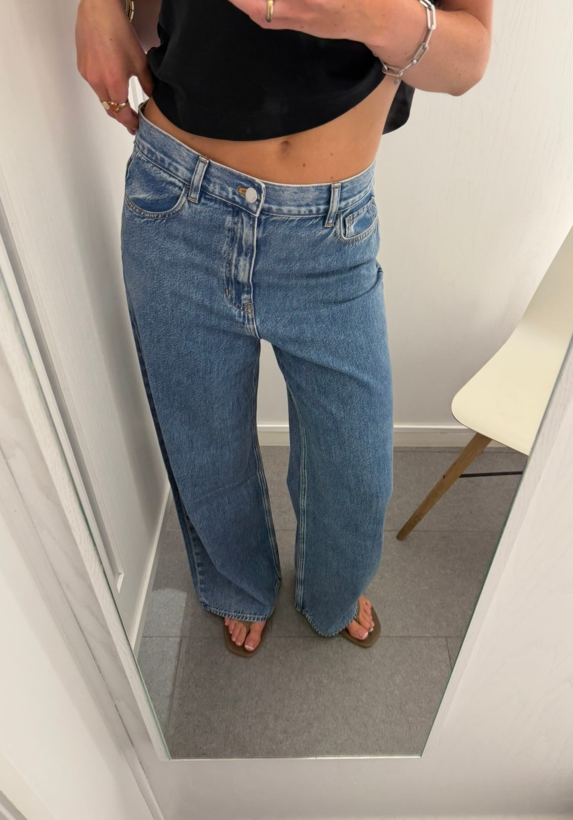 HIGHWAIST WIDE JEANS RELAXED