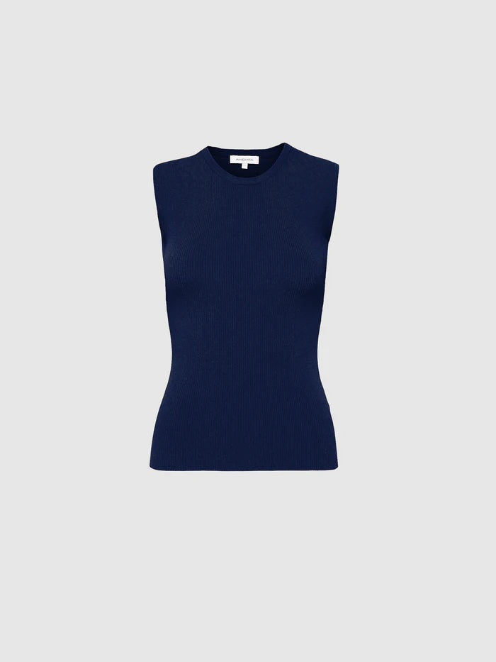 Griet R Top Navy Blue