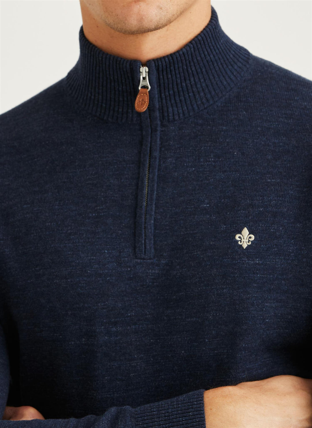 Randall Half Zip - Navy