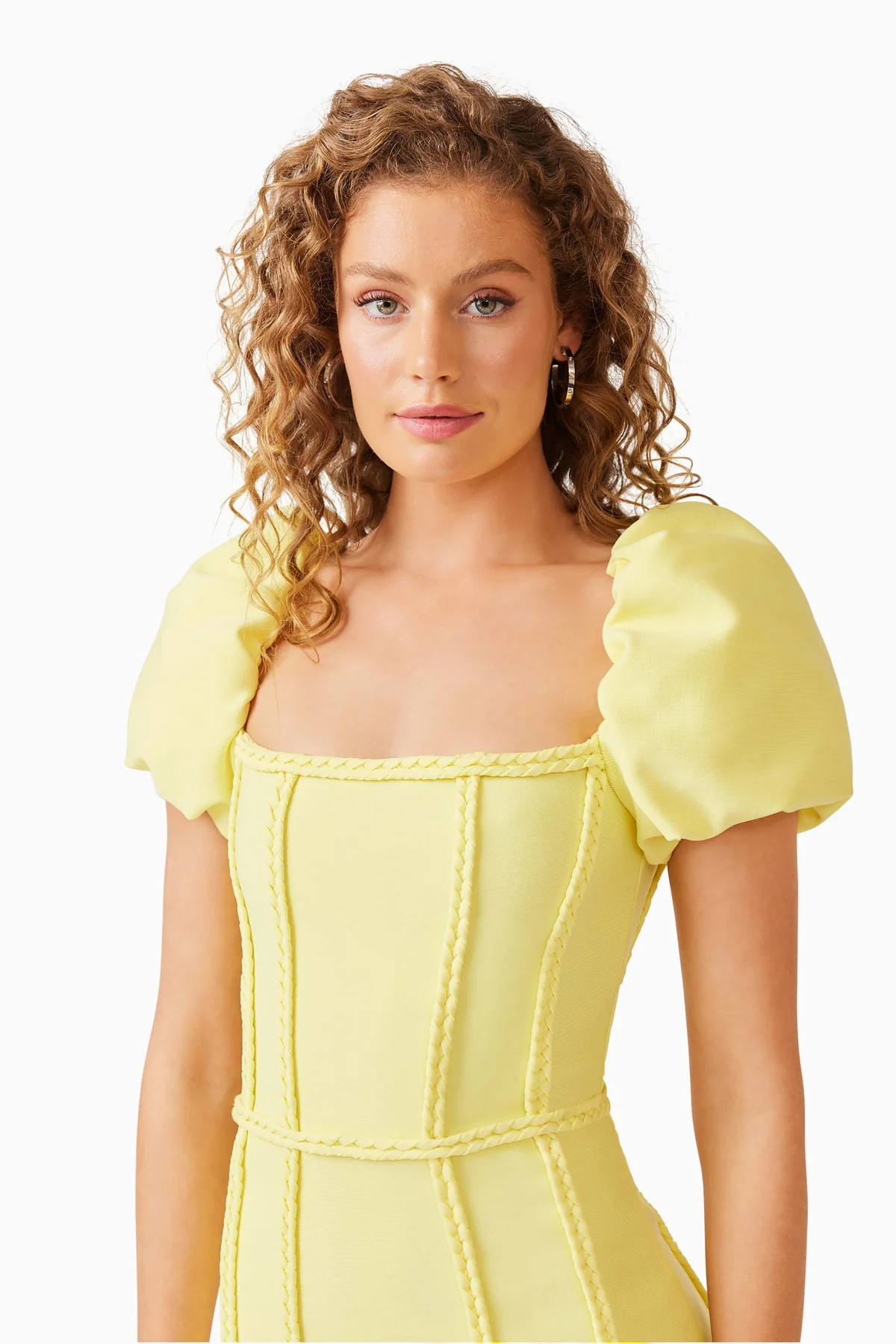 KATLYN MAXI DRESS LEMON