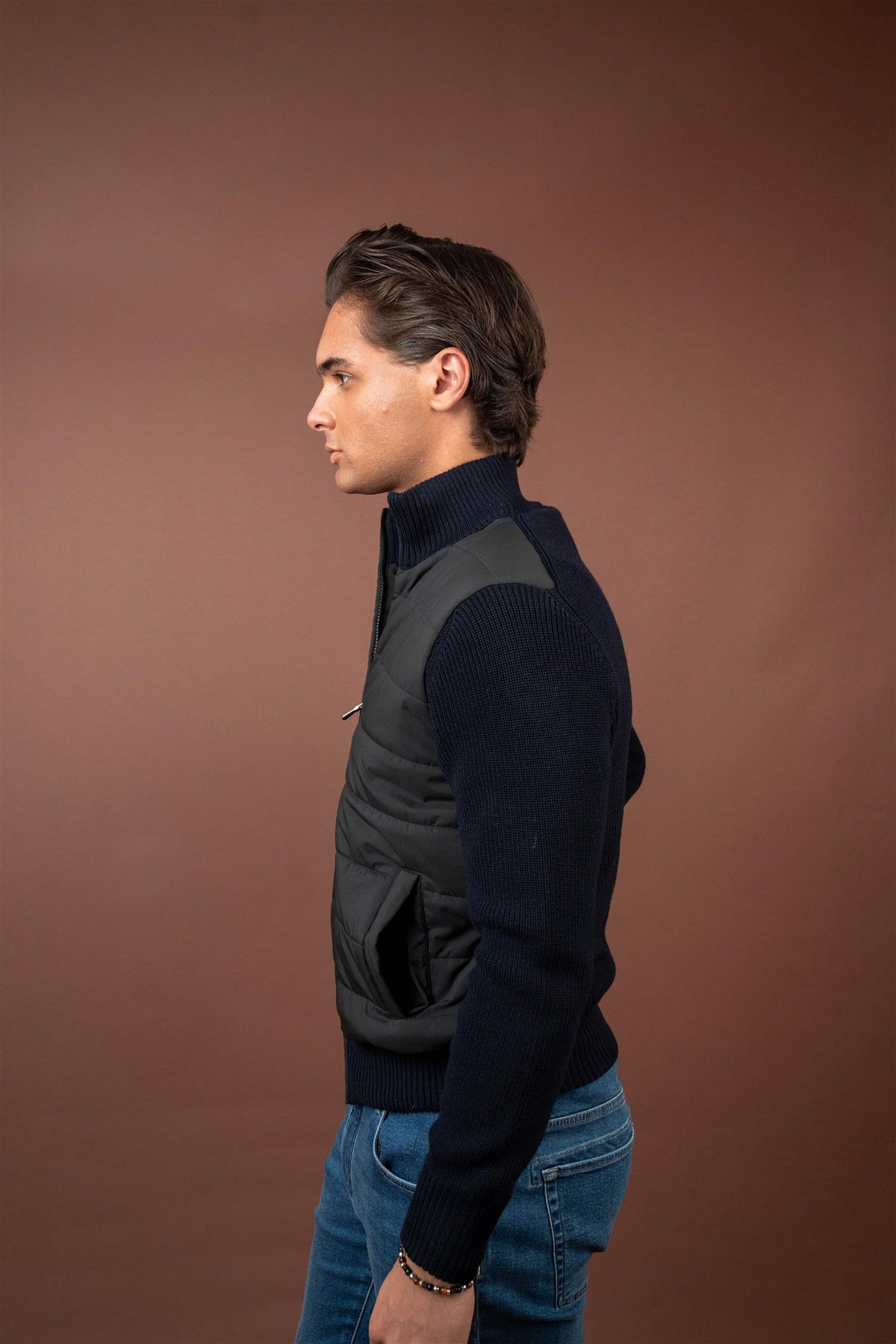 Jacket Zip - Navy