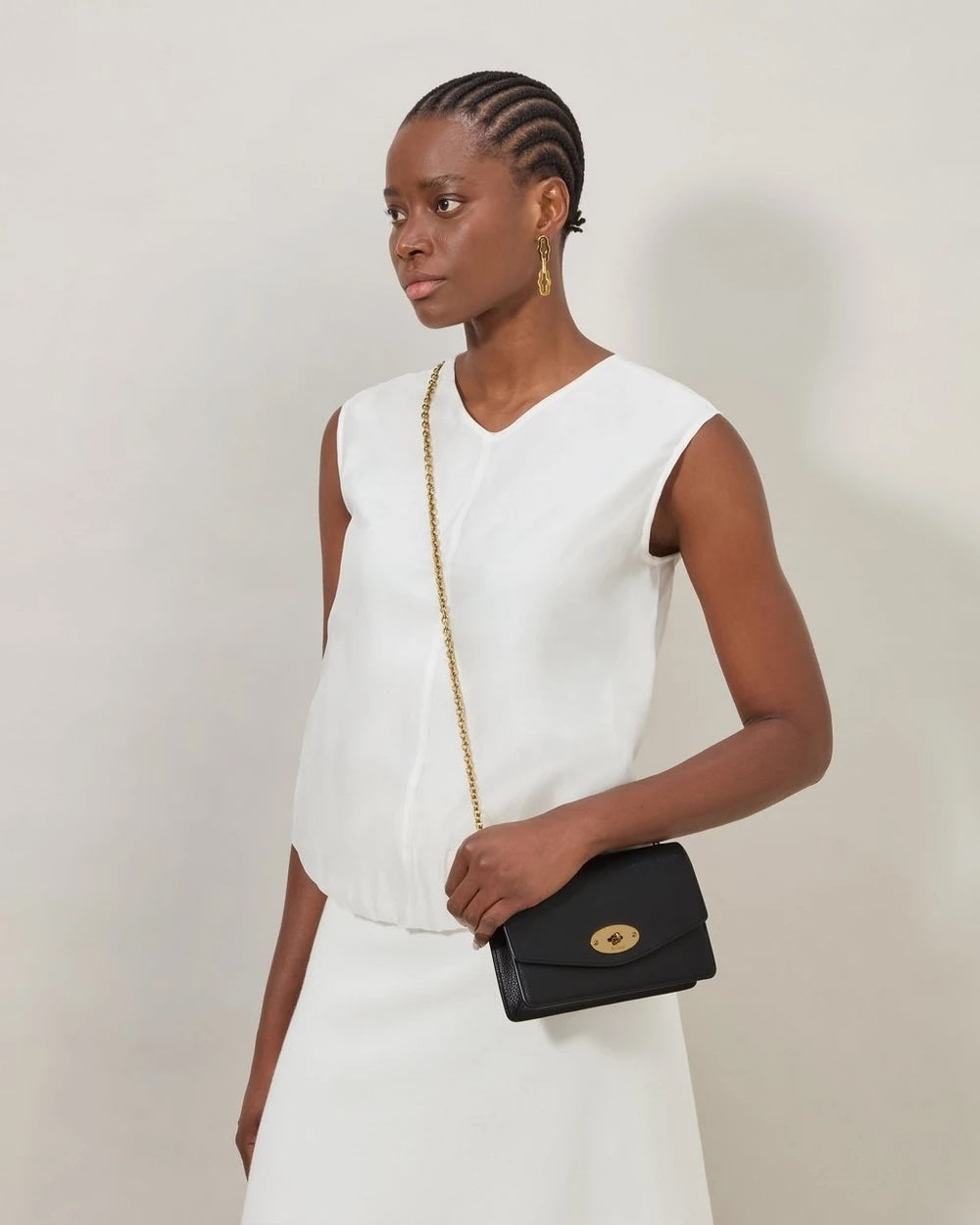 Small Darley Small Classic Grain Black