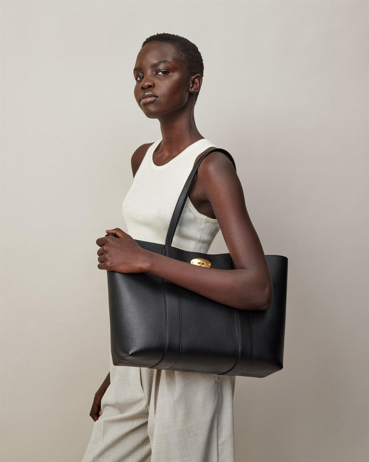 Bayswater Tote Small Classic Grain Black-Oak