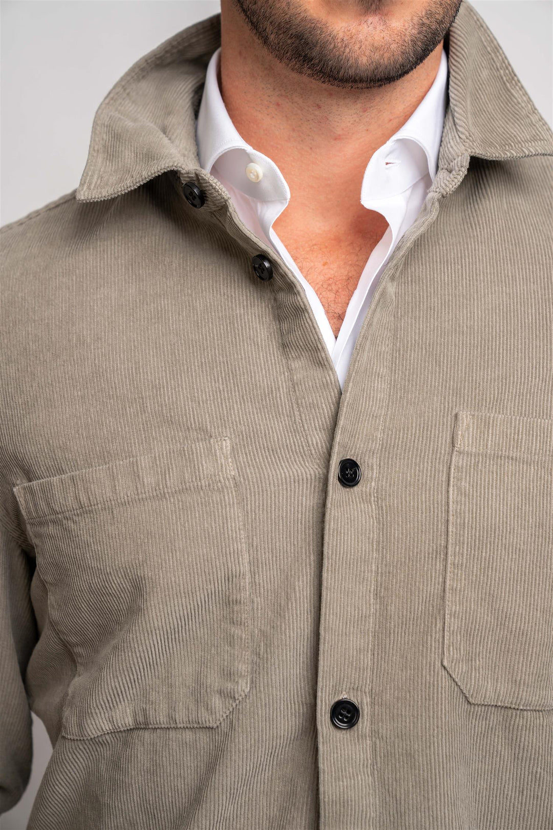 Shirt Jacket Cord - Green