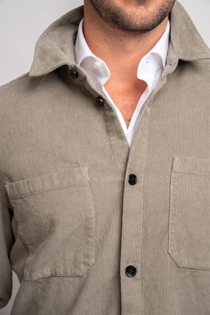 Shirt Jacket Cord - Green