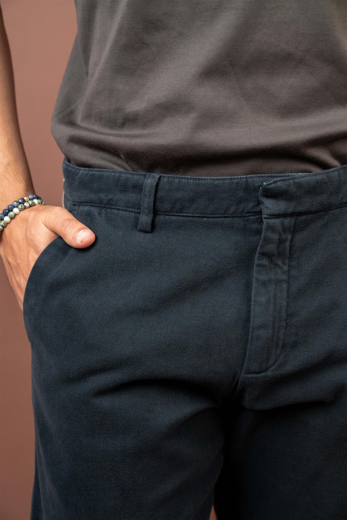 John Cotton Chinos - Navy