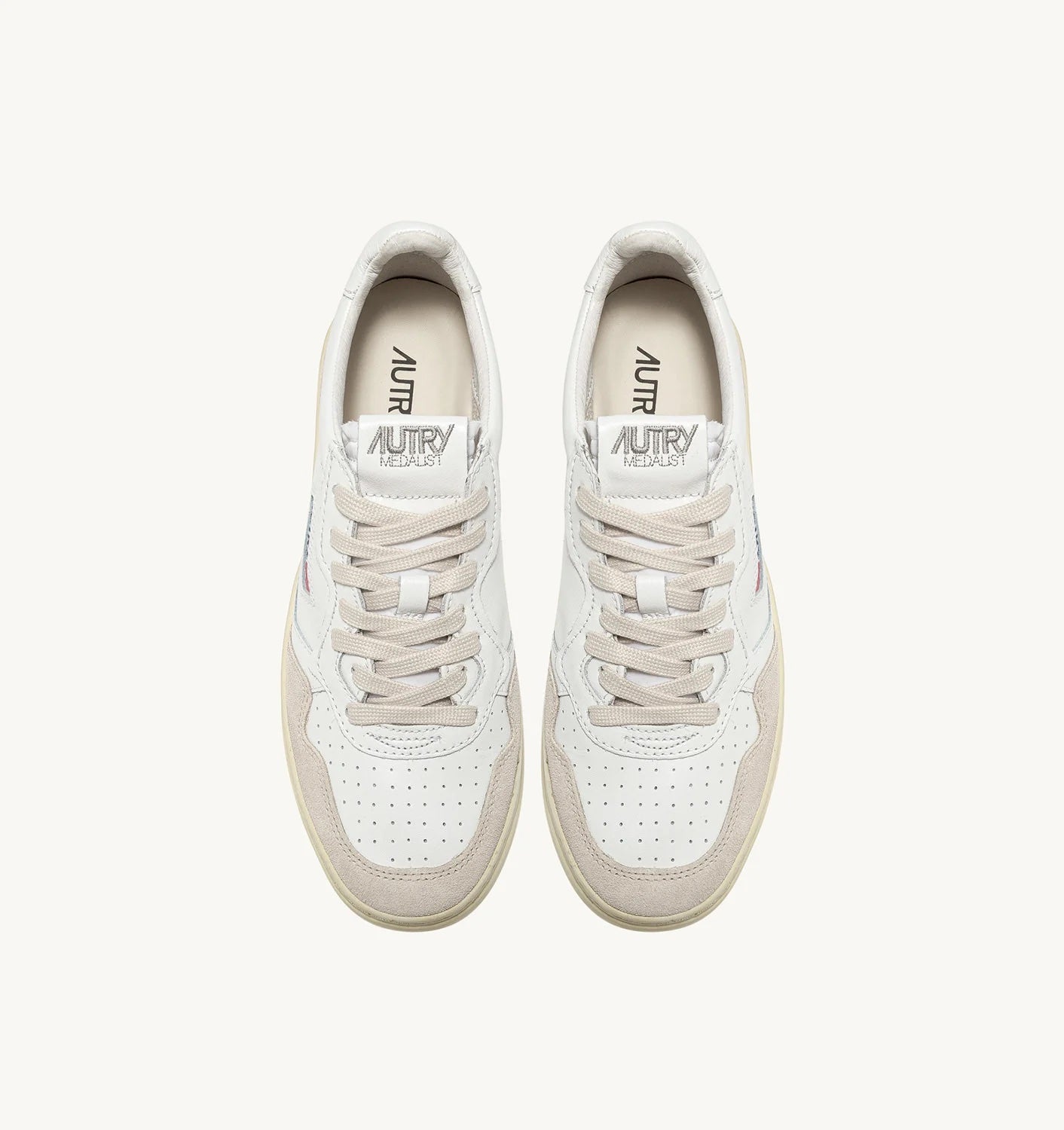 Medalist low Leate/Suede White