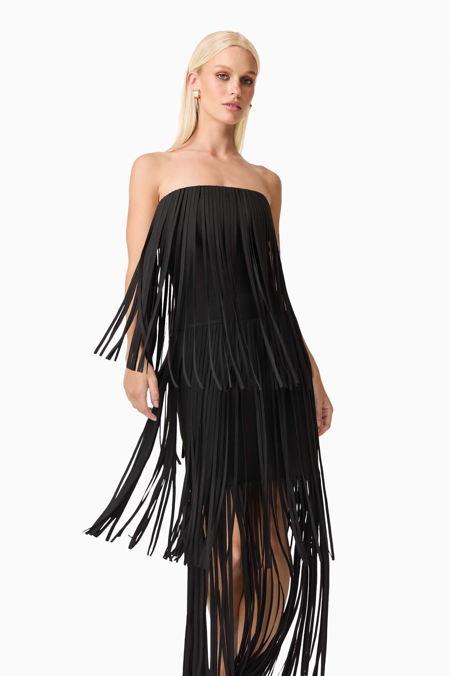 Alya Tiered Maxi Dress