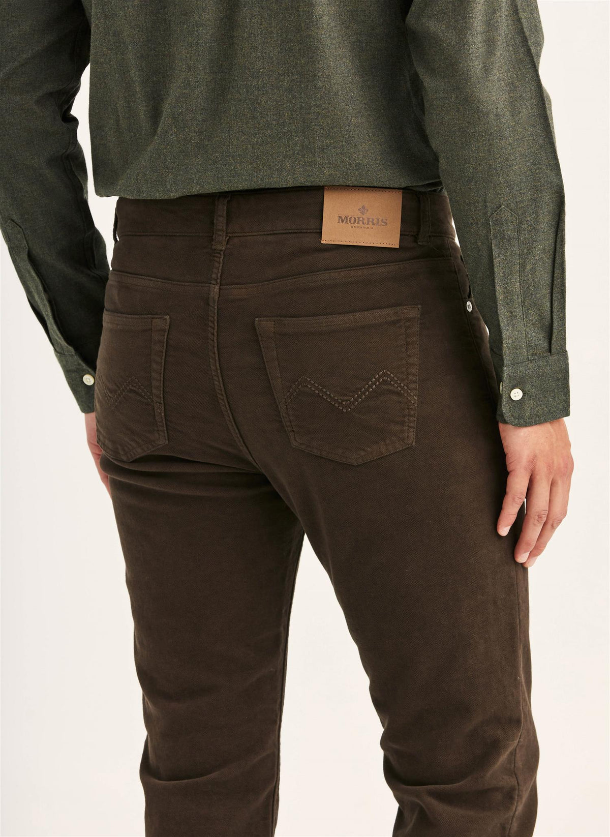 James Winter Twill 5-Pocket - Brown