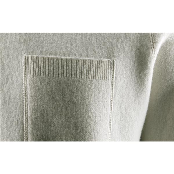 Spine Knitted Crewneck - Off-white