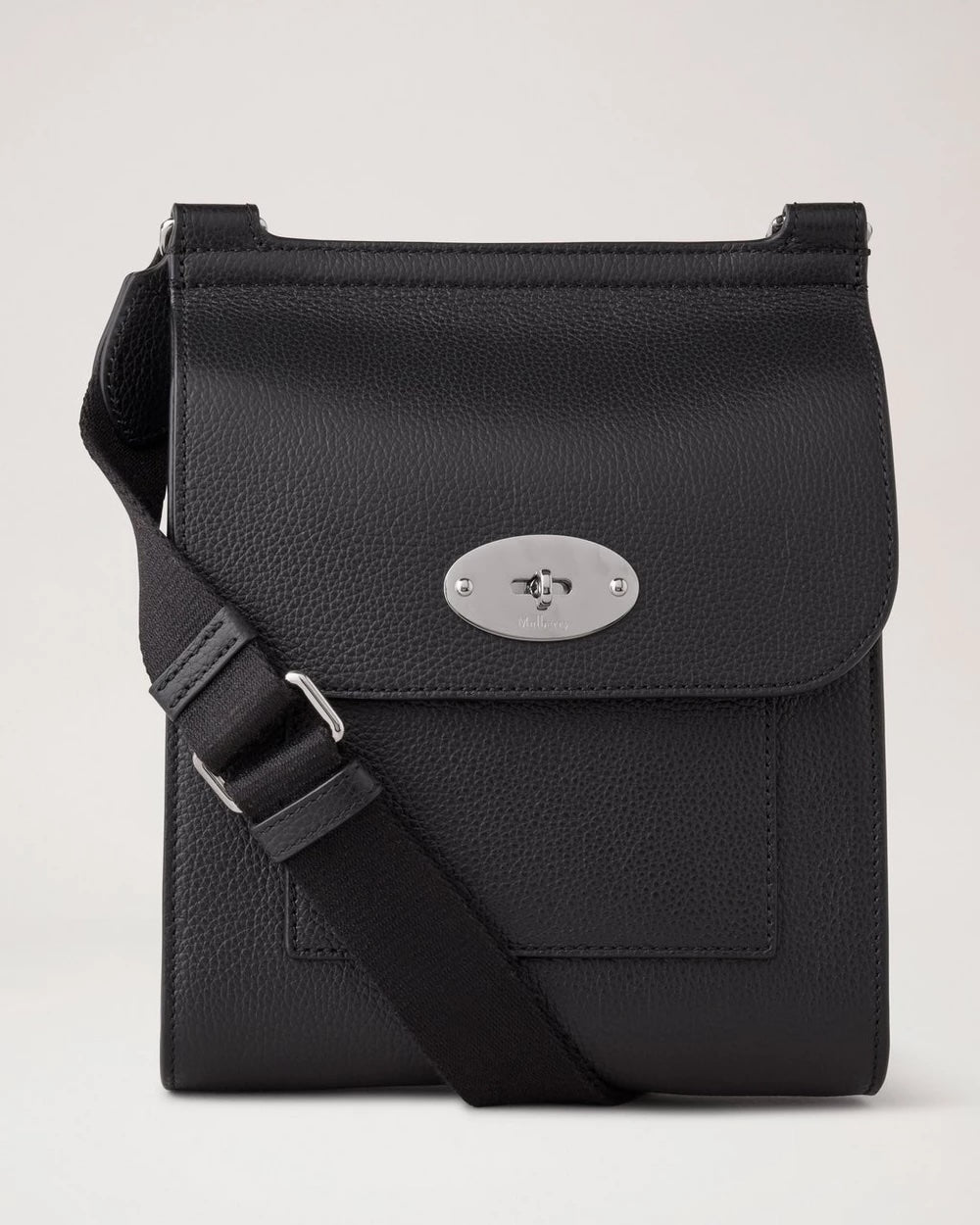 Small Antony Black & Silver Small Classic Grain