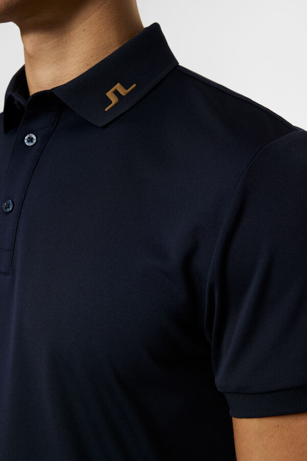 KV Print Polo - Tiger Brown