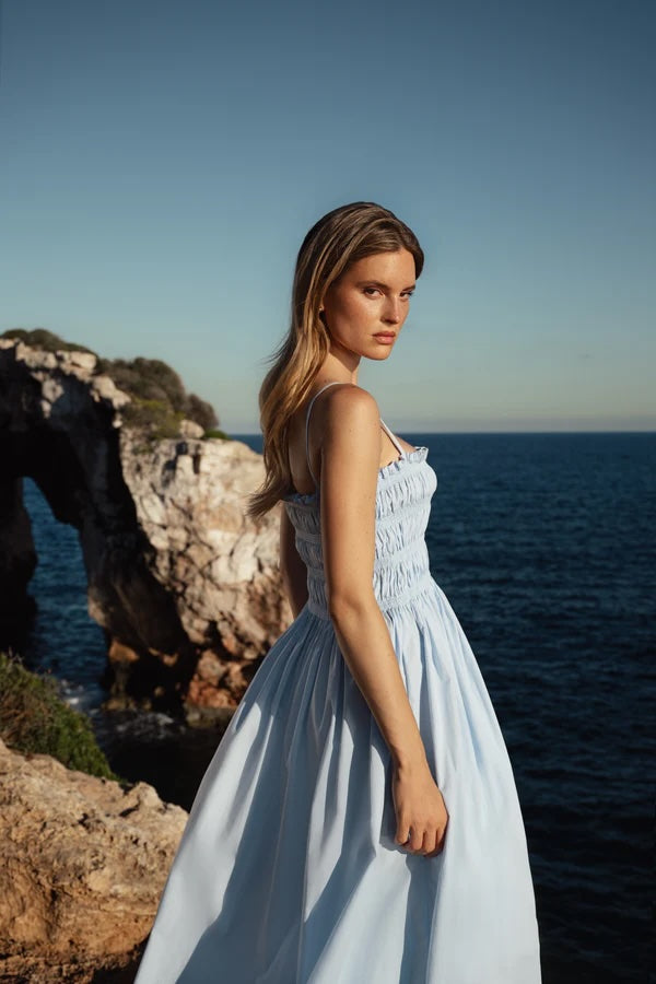Iris Dress Blue