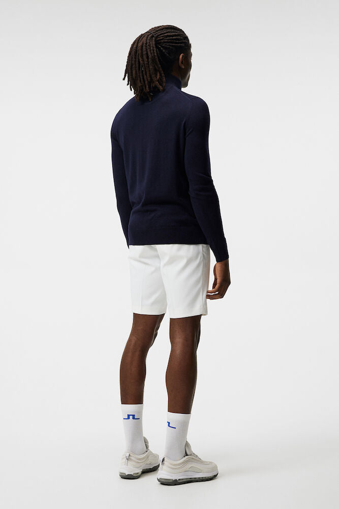 Kian Zipped Golf Sweater Navy