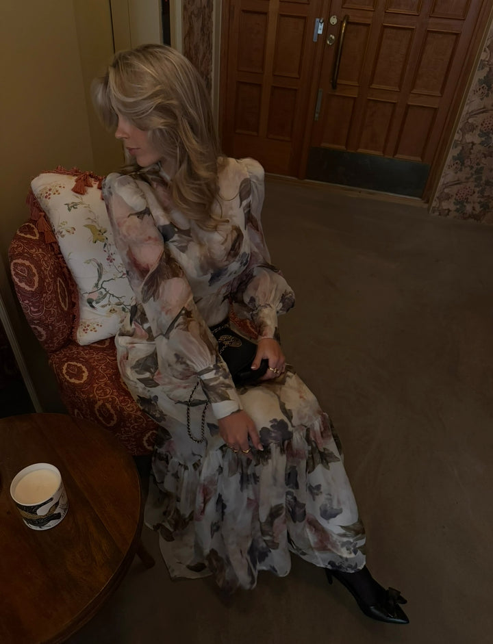 Organza Maxi Dress