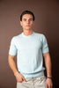 Knitted Cotton T-shirt - Mint