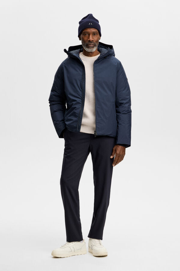 Alvin Down Jacket - Navy