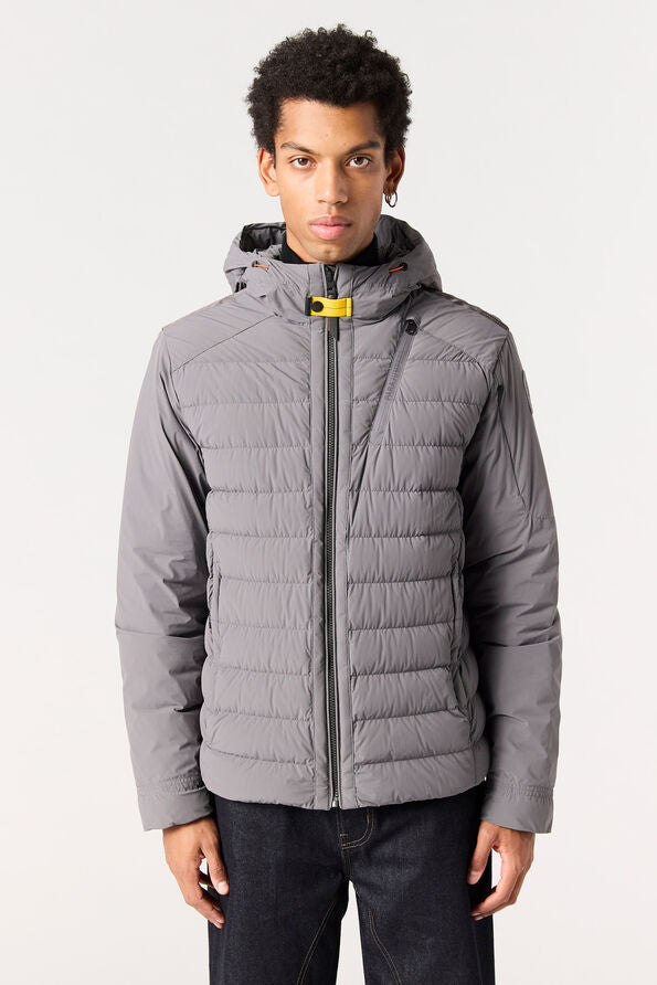 Colbert Hood Jacket - Pewter