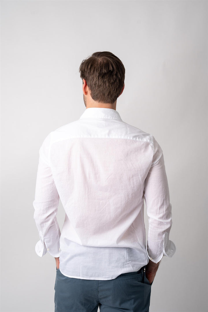 Cotton Shirt - White