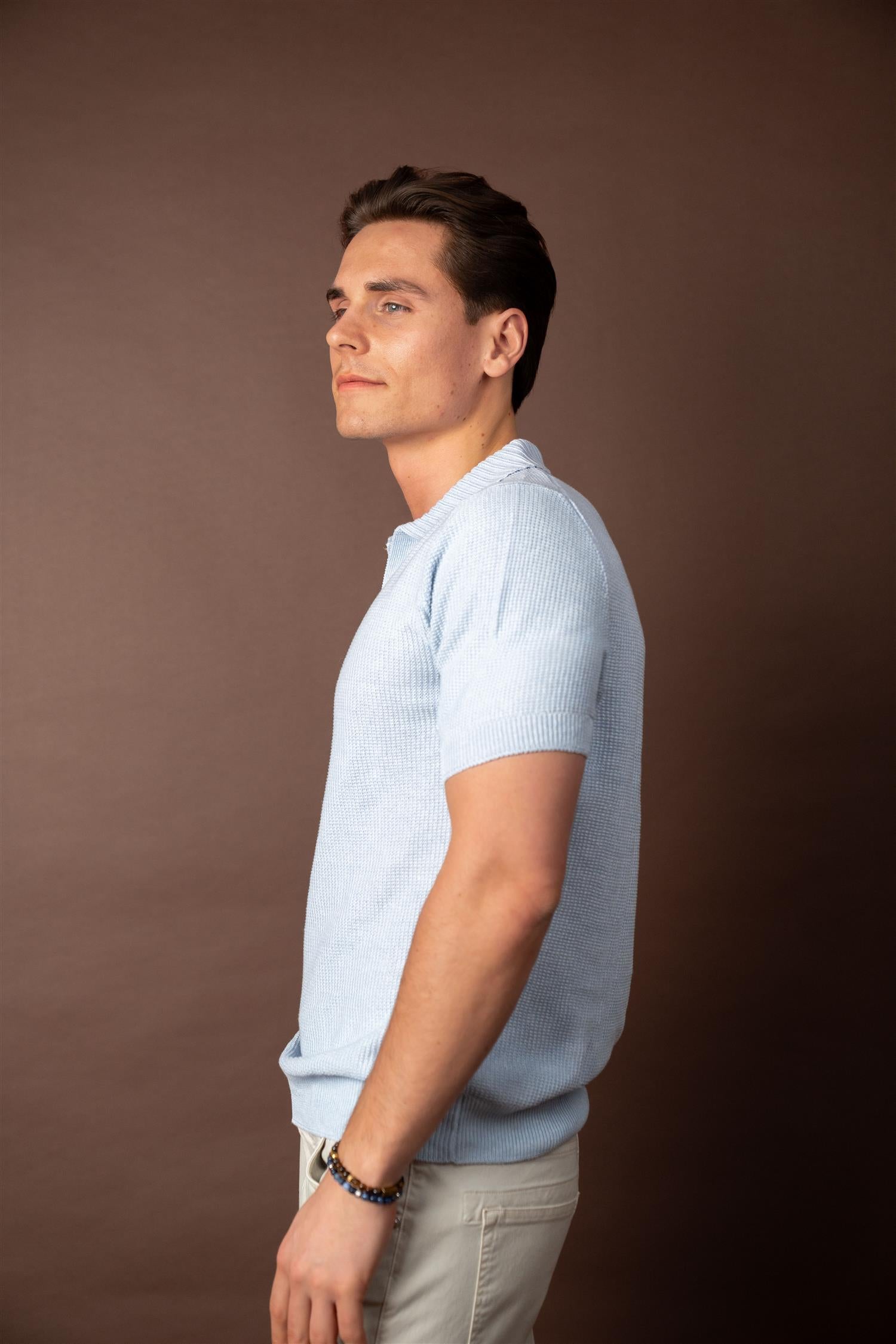 Tennis Polo - Lyseblå