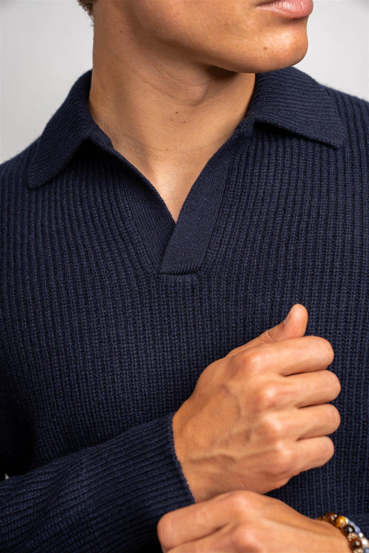 Tennis Polo - Navy