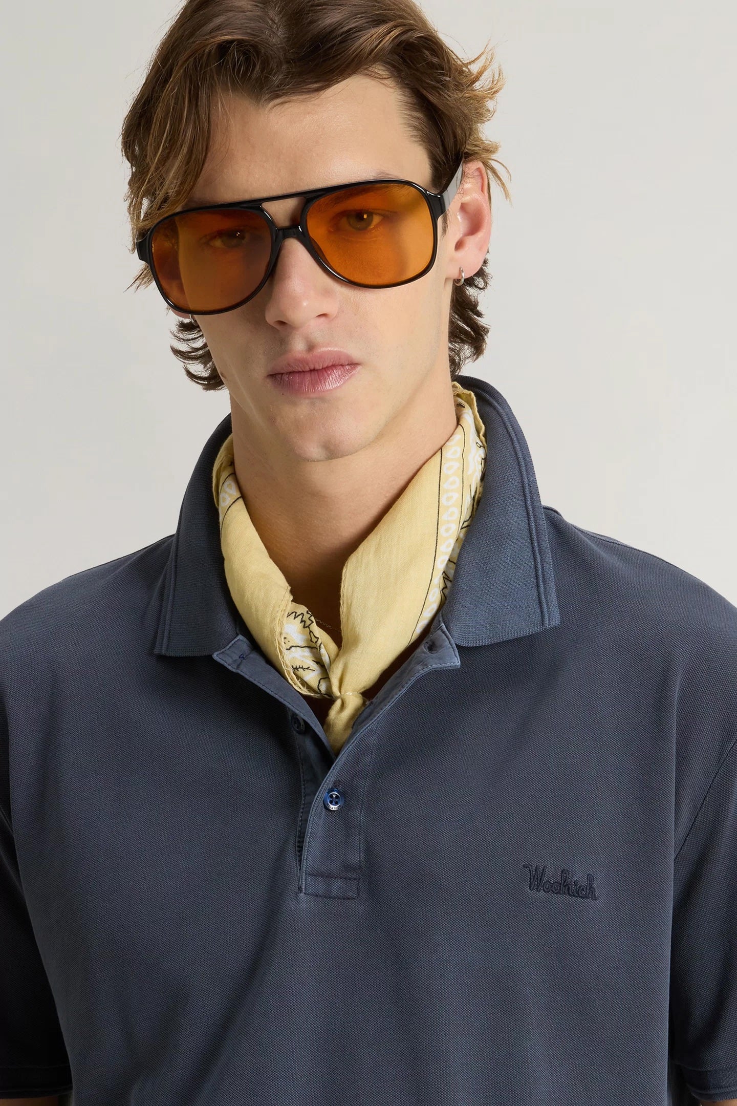 Mackinack Polo - Melton Blue